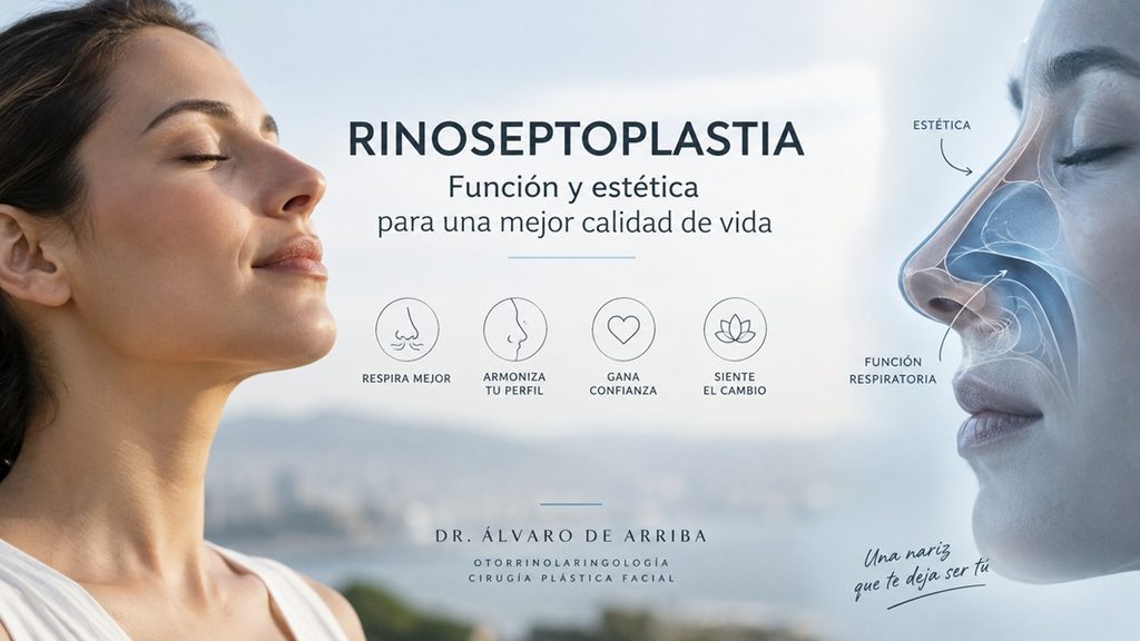 Dr. Alvaro de Arriba | Rinoseptoplastia: si respiro mal, ¿merece la pena operarme estética y función a la vez?